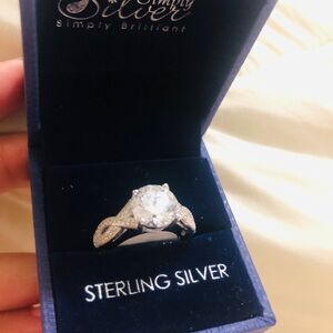 Simply Silver Simply Brilliant Ring